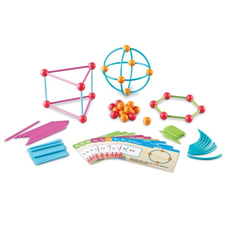 Обучающий набор Погружение в геометрию с карточками Learning Resources